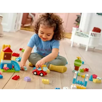 LEGO DUPLO 10914 Brick Box — 65-delige bouwset voor peuters vanaf 1,5 jaar