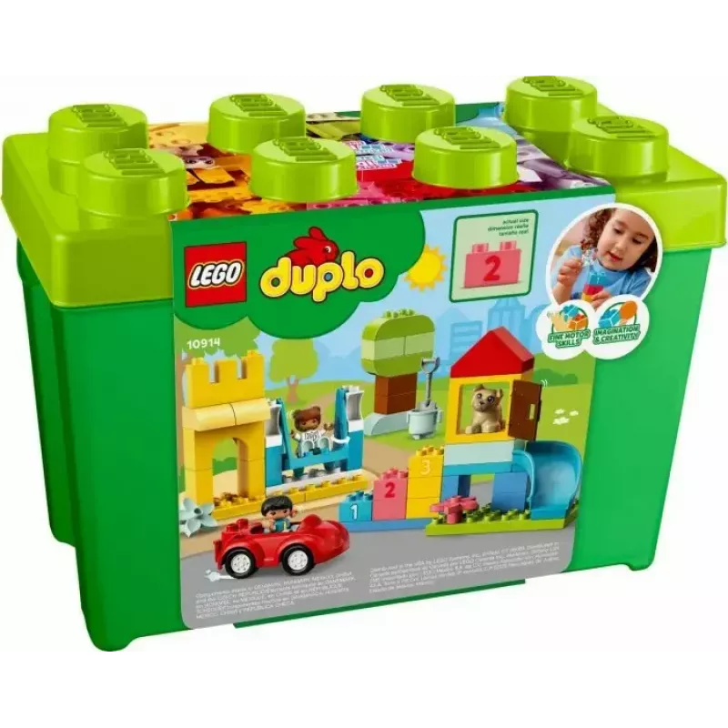 LEGO DUPLO 10914 Deluxe stenendoos, 85 stukken, vanaf 1,5 jaar