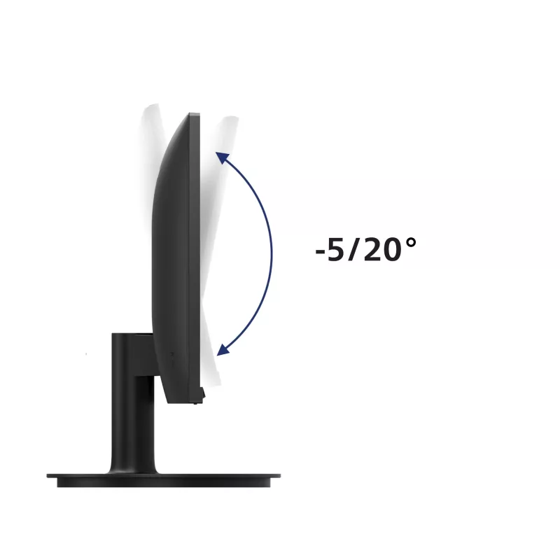 Philips V Line 221V8A/00 computermonitor 54,6 cm (21,5 inch) 1920 x 1080 pixels Full HD LED zwart