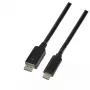 Videokabel-adapter LogiLink UA0335 1,8 m USB Type-C DisplayPort zwart