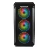 GENESIS Irid 503 ARGB micro tower zwart, transparant