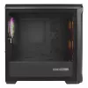 GENESIS Irid 503 ARGB micro tower zwart, transparant