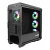 GENESIS Irid 503 ARGB micro tower zwart, transparant