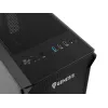 GENESIS Irid 503 ARGB micro tower zwart, transparant