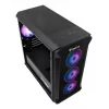 GENESIS Irid 503 ARGB micro tower zwart, transparant