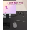 ICY BOX IB-HUB1430 contactdoos zwart