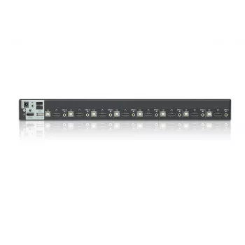 ATEN 8-poorts USB - HDMI KVM-switch met USB-periferiaansluiting, 1920 x 1200 pixels, WUXGA, 8,56 W, zwart