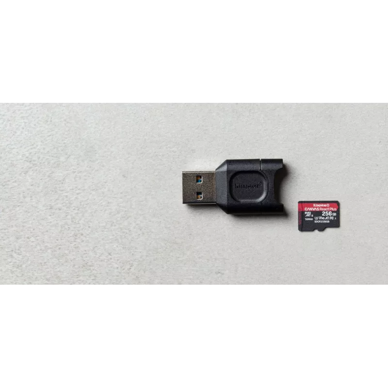 Kingston Technology MobileLite Plus kaartlezer USB 3.2 Gen 1 (3.1 Gen 1) Type-A zwart