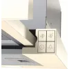 Inbouw-afzuigkap Gorenje BHP62CLI, aluminiumfilter, geluidsniveau: D