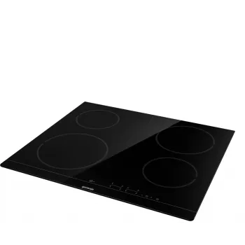 Inbouw-keramische kookplaat Gorenje ECT641BSC, 60 cm, 4 zones, touchbediening, zwart