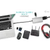 Docking Station i-tec Metal USB-C Travel Nano Dock HDMI/VGA met LAN + Power Delivery 100 W