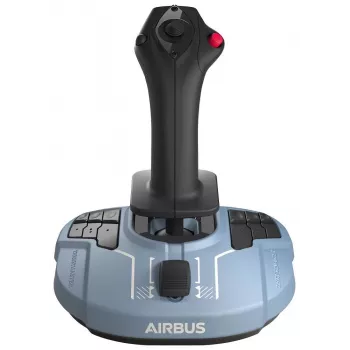Thrustmaster TCA Sidestick Airbus Edition zwart, blauw USB-joystick pc