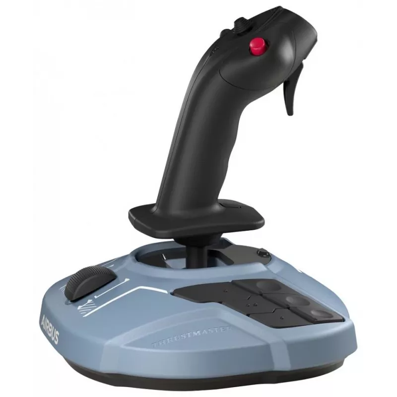 Thrustmaster TCA Sidestick Airbus Edition zwart, blauw USB-joystick pc