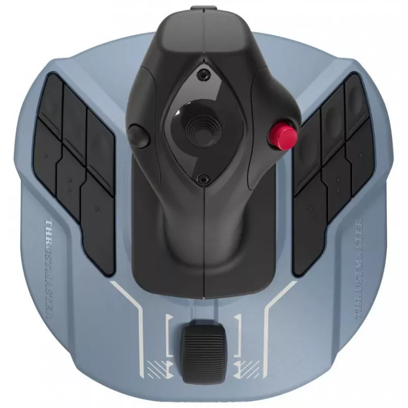 Thrustmaster TCA Sidestick Airbus Edition zwart, blauw USB-joystick pc