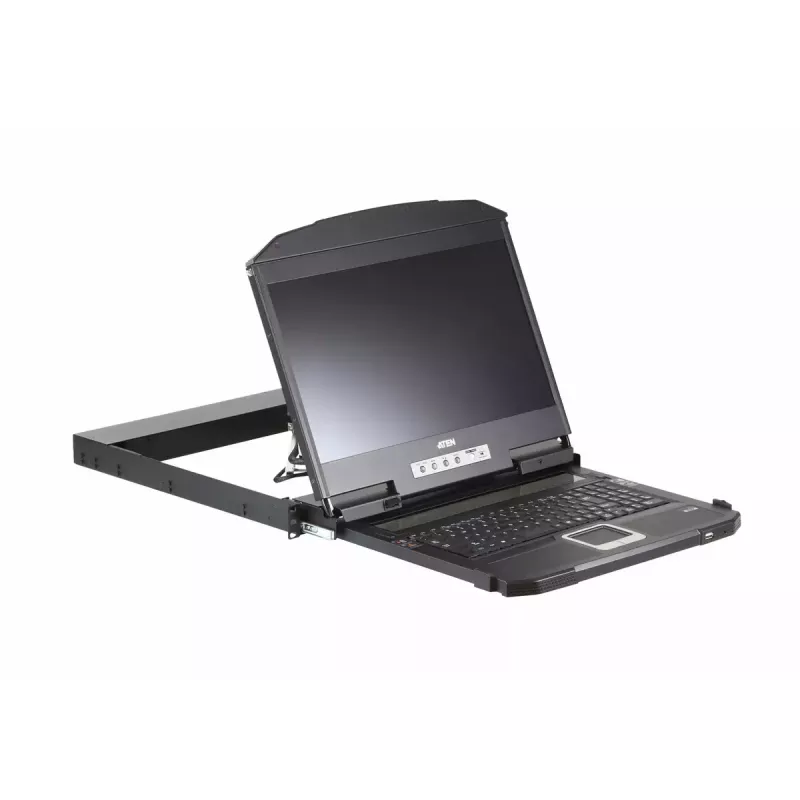 ATEN 18.5 inch dual rail USB HDMI-DVI-VGA Full HD