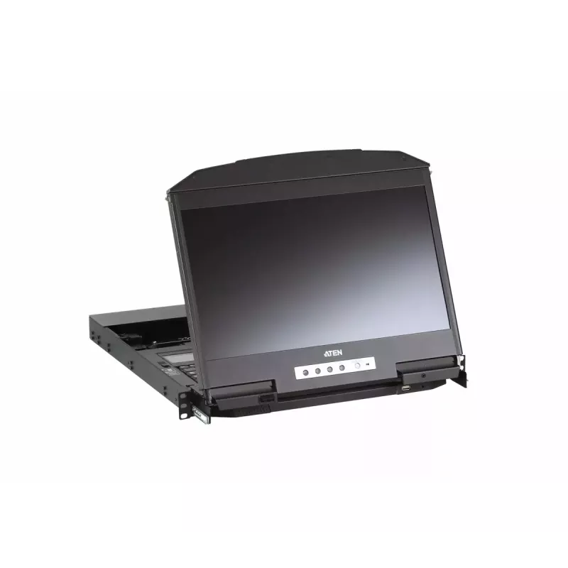 ATEN 18.5 inch dual rail USB HDMI-DVI-VGA Full HD