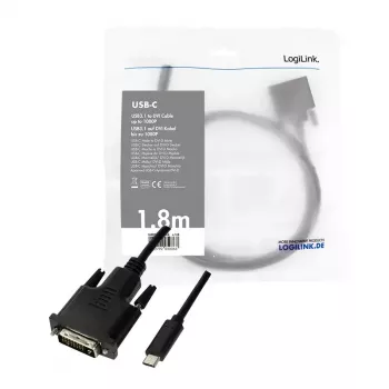 USB-grafische adapter LogiLink UA0331 zwart