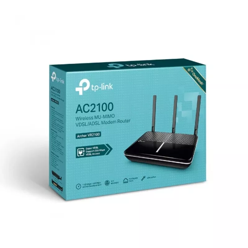 TP-Link AC2100 Wireless MU-MIMO VDSL/ADSL modemrouter