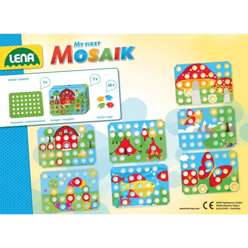 Mozaïekset Lena Mijn eerste mozaïek natuur