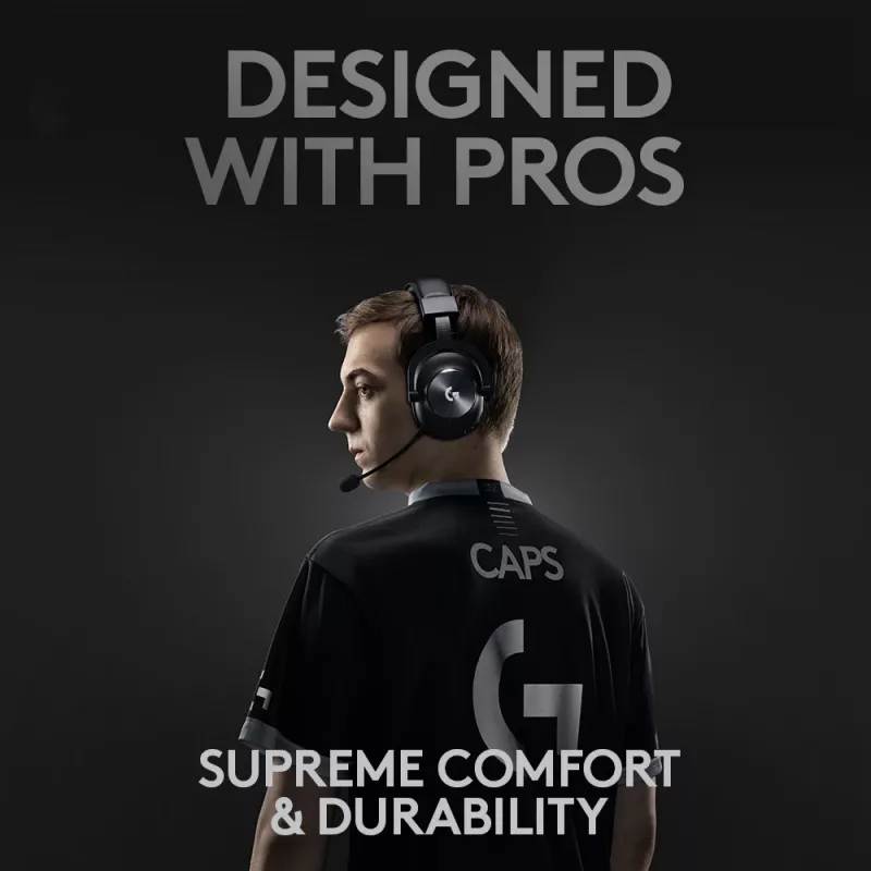 LOGITECH Pro X Wireless Lightspeed gaming-headset zwart