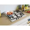 Candy Idea CHG6BR4WX RVS inbouw-gaskookplaat 60 cm 4 zones
