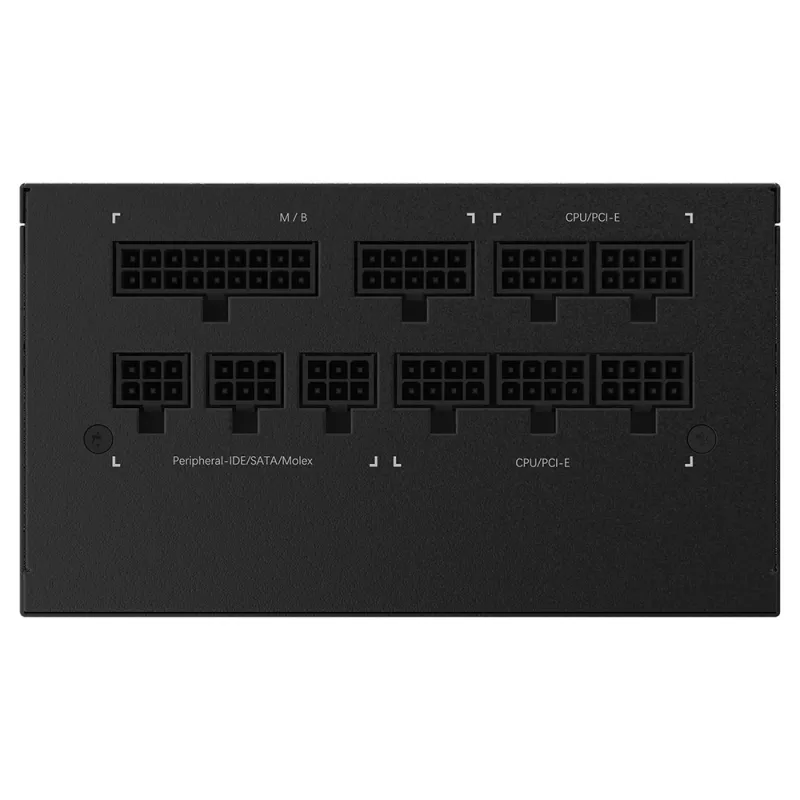 Gigabyte P750GM voeding 750 watt efficiëntie 80 PLUS GOLD, PFC actief, MTBF 100000 uur