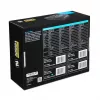 Voeding IBOX iBox Aurora 500 W 20+4 pin ATX, 140mm-ventilator, wit