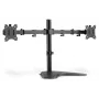 DIGITUS universele dual monitor standaard 17–32 inch 2x 8 kg (max.) zwart