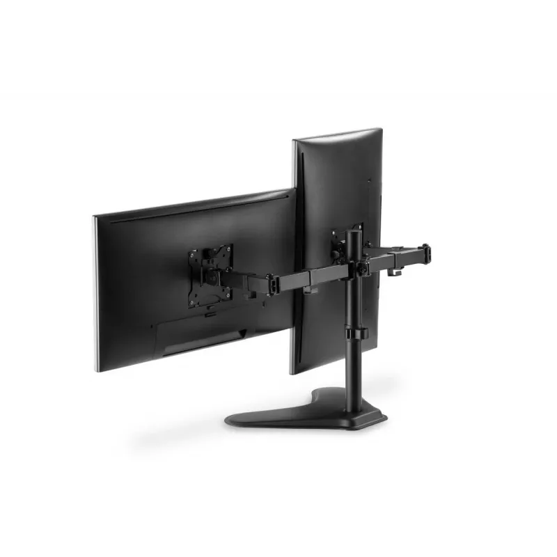 DIGITUS universele dual monitor standaard 17–32 inch 2x 8 kg (max.) zwart