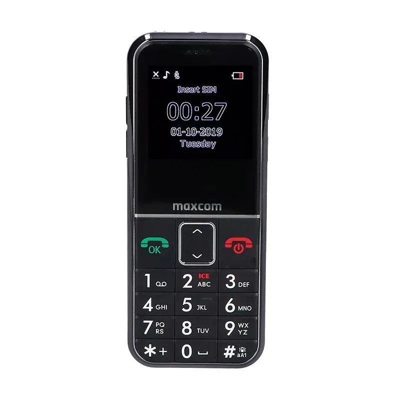Mobiele telefoon MaxCom MM730 2,2 inch zwart