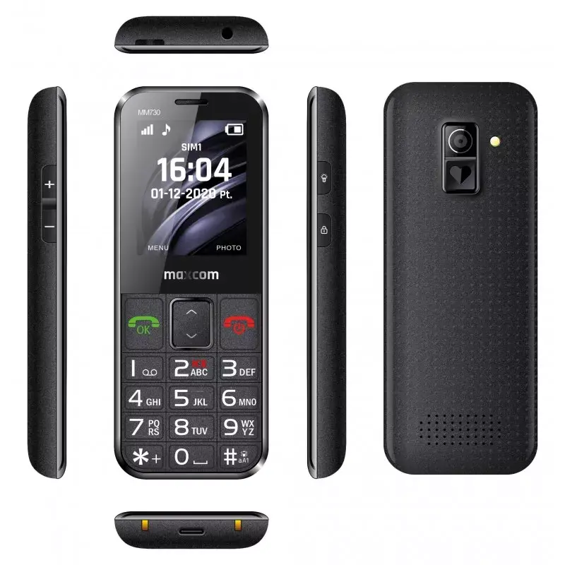 Mobiele telefoon MaxCom MM730 2,2 inch zwart