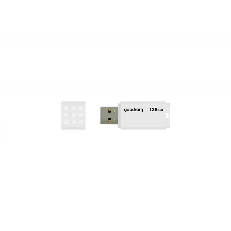 USB-stick GOODRAM UME2 128 GB USB 2.0 Type-A, wit, 20 MB/s lezen, 5 MB/s schrijven