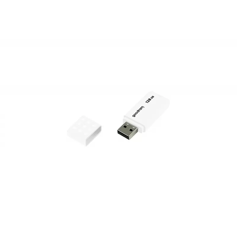 USB-stick GOODRAM UME2 128 GB USB 2.0 Type-A, wit, 20 MB/s lezen, 5 MB/s schrijven