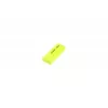 Goodram UME2 UME2-1280Y0R11 USB-stick 128 GB, USB 2.0 Type-A, 20 MB/s, met dop, geel