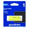 USB-stick GOODRAM UME2 8 GB USB 2.0 Type-A, geel, kapontwerp