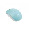 NATEC muis Natec Toucan Wireless 1600dpi optisch wit blauw