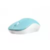 NATEC muis Natec Toucan Wireless 1600dpi optisch wit blauw