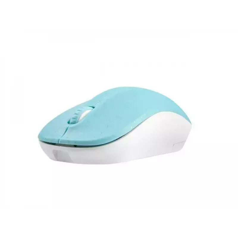 NATEC muis Natec Toucan Wireless 1600dpi optisch wit blauw