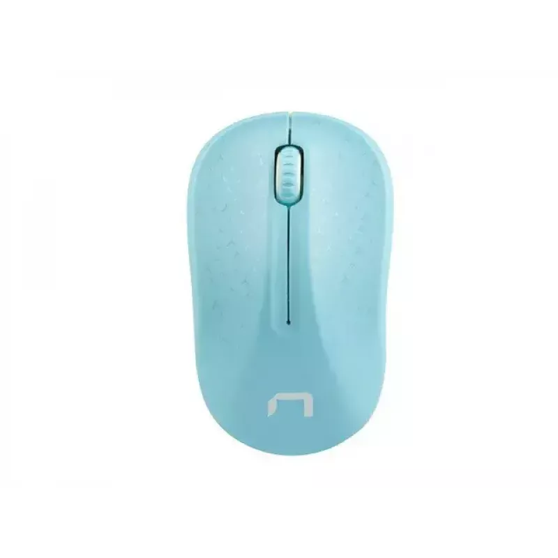 NATEC muis Natec Toucan Wireless 1600dpi optisch wit blauw