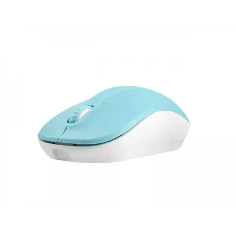 NATEC muis Natec Toucan Wireless 1600dpi optisch wit blauw