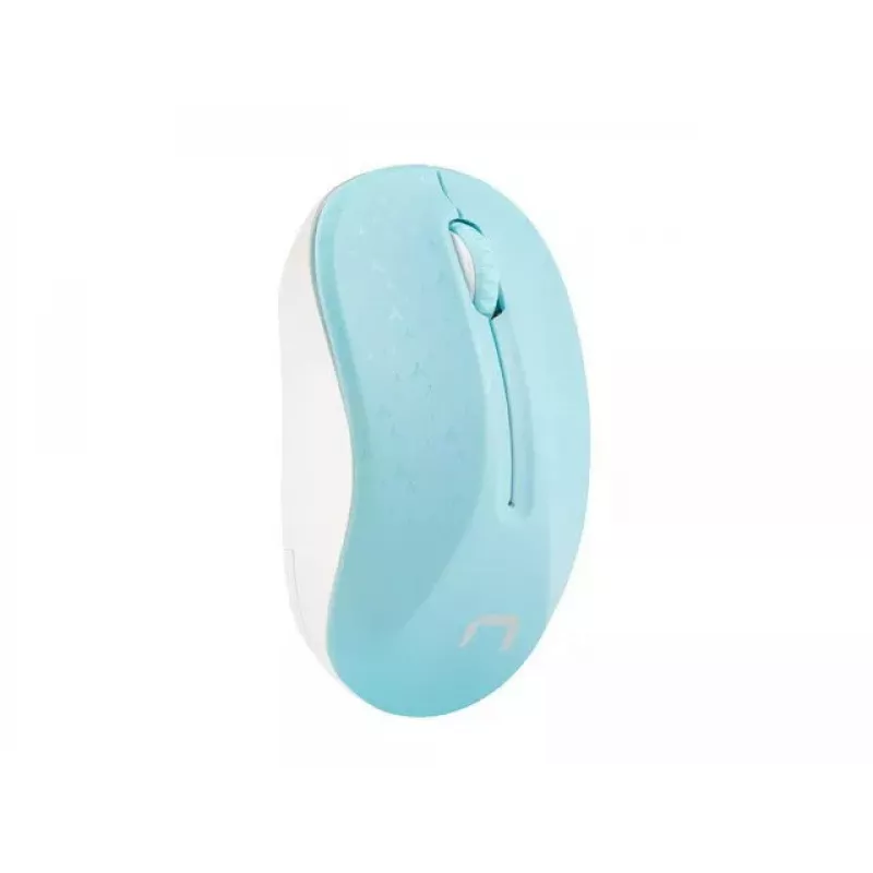 NATEC muis Natec Toucan Wireless 1600dpi optisch wit blauw
