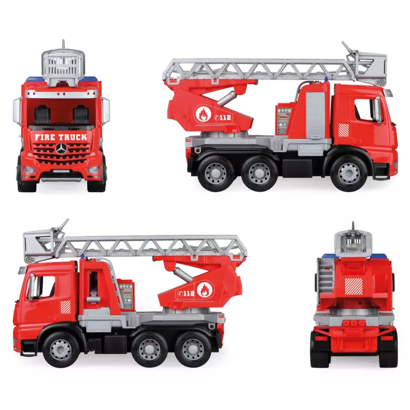 Lena Worxx brandweerwagen met ladder Arocs