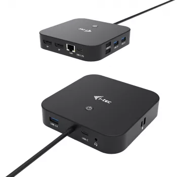i-tec USB-C dual display dockingstation met Power Delivery 100 W