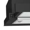 Gorenje TH60E3B afzuigkap onderbouw (uitschuifbaar) zwart 350 m³/h