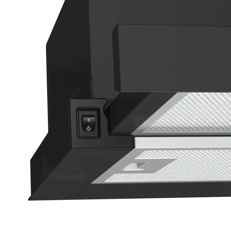 Gorenje TH60E3B afzuigkap onderbouw (uitschuifbaar) zwart 350 m³/h