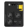 APC Back-UPS BX750MI-FR line-interactive UPS 750 VA 410 W, AVR, 230 V, 3 Franse stopcontacten, USB, zwart