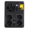 APC Back-UPS, 1600VA, tower, 230V, 4x CEE 7/7 Schuko stopcontacten, AVR