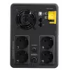 APC Back-UPS, 2200VA, tower, 230V, 4x CEE 7/7 Schuko stopcontacten, AVR