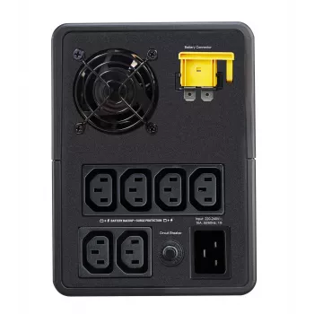 APC Easy UPS, 2200VA, tower, 230V, 6x IEC C13 stopcontacten, AVR
