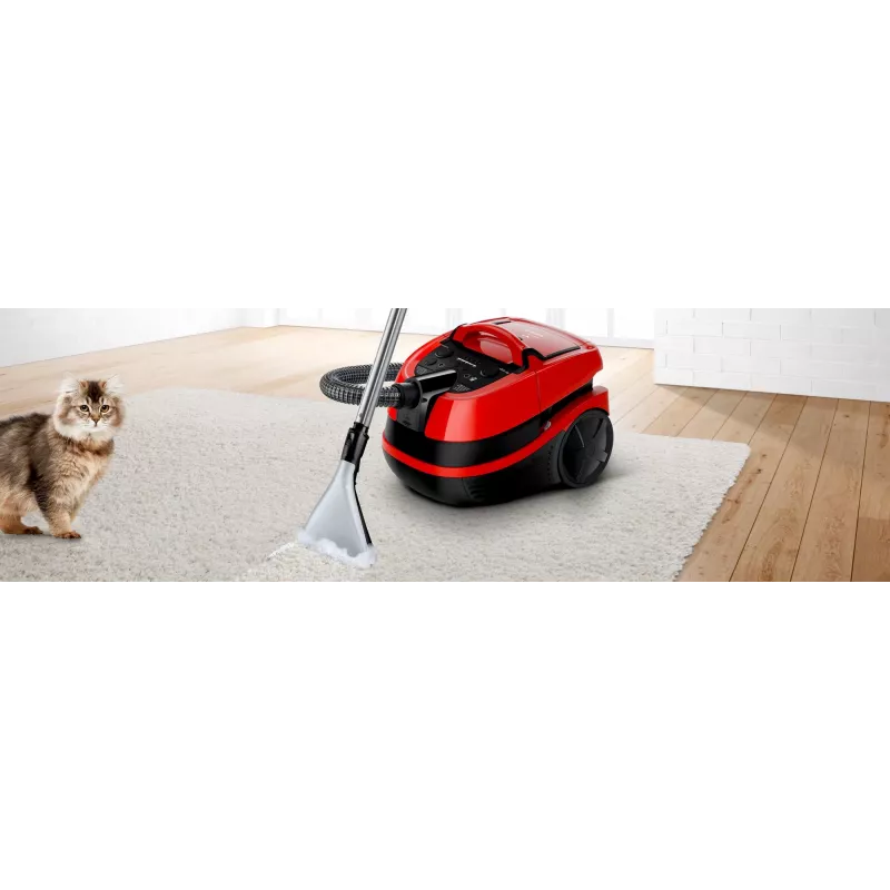 Bosch Serie 4 BWD421PET stofzuiger 5 l bodemstofzuiger nat & droog 2100 W